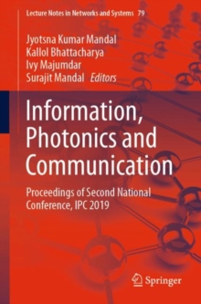 Image for Information, Photonics and Communication : Proceedings of Second National Conference, IPC 2019