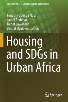 Image for Housing and sdgs in urban Africa
