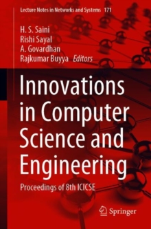 Image for Innovations in Computer Science and Engineering : Proceedings of 8th ICICSE