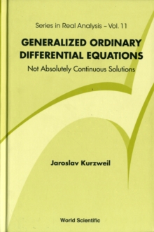 Generalized Ordinary Differential Equations: Not Absolutely Continuous Solutions