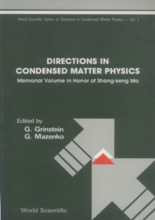 Image for Directions in Condensed Matter Physics: Memorial Volume in Honour of Shang-Keng Ma.