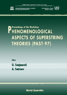Image for PHENOMENOLOGICAL ASPECTS OF SUPERSTRING THEORIES, PAST '97