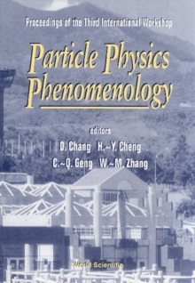 Image for PARTICLE PHYSICS PHENOMENOLOGY - PROCEEDINGS OF THE THIRD INTERNATIONAL WORKSHOP