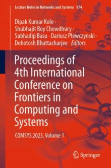 Image for Proceedings of 4th International Conference on Frontiers in Computing and Systems
