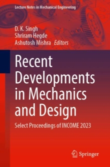 Image for Recent Developments in Mechanics and Design