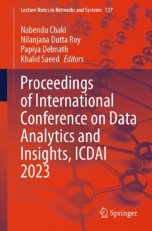 Image for Proceedings of International Conference on Data Analytics and Insights, ICDAI 2023