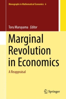 Image for Marginal revolution in economics  : a reappraisal