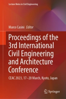 Image for Proceedings of the 3rd International Civil Engineering and Architecture Conference