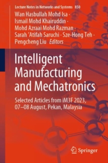 Image for Intelligent Manufacturing and Mechatronics