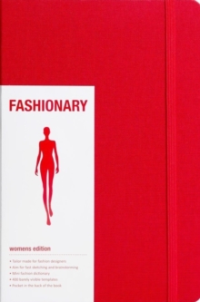 Image for Fashionary Red Womens Sketchbook A5