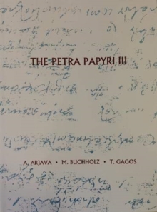 Image for The Petra Papyri III