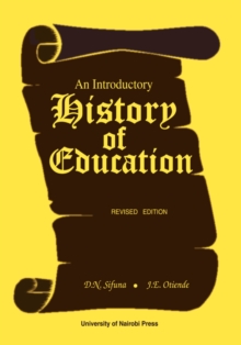 Image for An Introductory History of Education