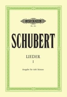 Image for Lieder, Band 1 (Tiefe Stimme) (Songs, Vol. 1 (Low Voice))