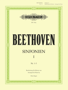 Image for Symphonies Vol. 1, Nos. 1-5 arranged for piano