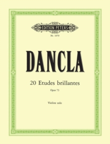 20 Etudes brillantes (Violin), Op. 73