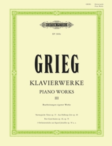 Piano Works Vol. 3 / Klavierwerke Band III