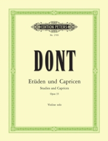 24 Etudes and Caprices Op. 35 for Violin
