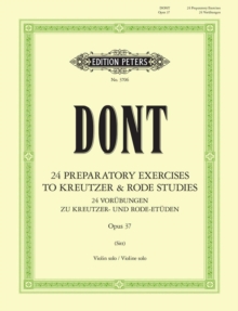 24 preparatory exercises to Kreutzer & Rode Studies, Op. 37