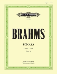 Cello Sonata No. 1 in E minor Op. 38