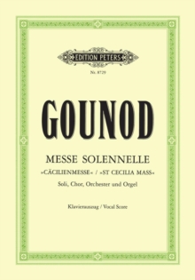 Messe solennelle “St Cecilia Mass” (Vocal Score)