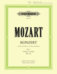 Flute Concerto No. 1 in G, with Cadenzas K.313