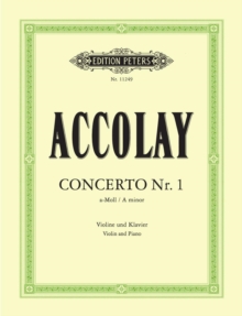 Violin Concerto No. 1 in A minor (Edition for Violin and Piano by the Composer)