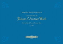 Image for Notebook for Johann Christian Bach