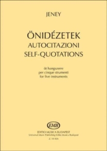 Image for Jeney  Selfquotations