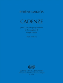 Cadenze per il concerto per pianoforte in Re maggiore di Joseph Haydn