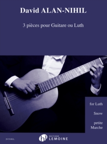 Image for PICES 3 POUR GUITARE OU LUTH GUITAR OR L
