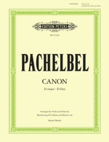 Canon in D (Arranged for Violin and Piano)