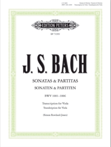 Sonatas and Partitas for Violin Solo BWV 1001-1006 (Transcribed for Viola)