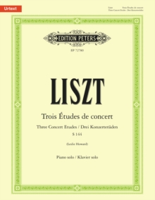 Image for TROIS TUDES DE CONCERT PIANO 2 HANDS