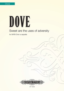 Image for SWEET ARE THE USES OF ADVERSITY