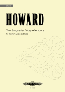 Image for Two Songs after Friday Afternoons : for Children's Voices and Piano