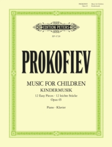 Music for Children: 12 Easy Pieces Op. 65 (Musik fur Kinder)