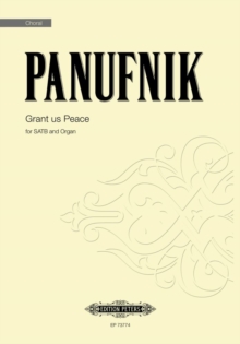 Image for Grant us Peace (Vocal Score)