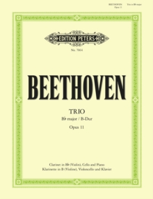 Image for Trio in B flat major Op. 11