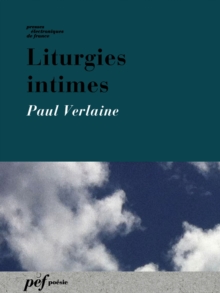 Image for Liturgies intimes
