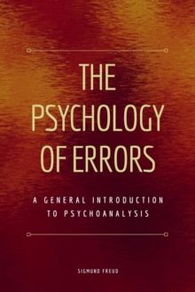 Image for Psychology of Errors: A General Introduction to Psychoanalysis (Easy to Read Layout)