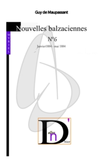 Image for Nouvelles balzaciennes N(deg)6