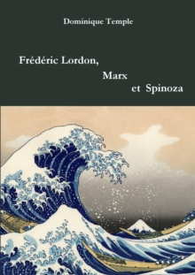 Image for Frederic Lordon, Marx et Spinoza