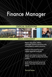 Image for Finance Manager Critical Questions Skills Assessment