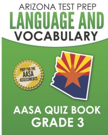 Image for ARIZONA TEST PREP Language & Vocabulary AASA Quiz Book Grade 3