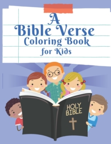 Image for A Bible Verse Coloring Book for Kids