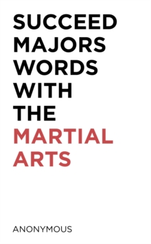 Image for Succeed Majors Words with the Martial Arts