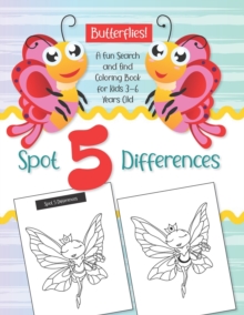 Image for Spot 5 Differences - Butterflies!