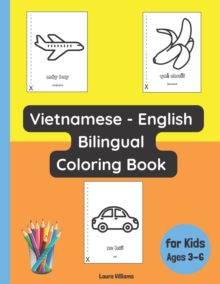 Image for Vietnamese - English Bilingual Coloring Book for Kids Ages 3 - 6