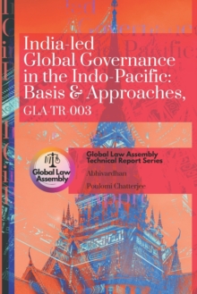 Image for India-led Global Governance in the Indo-Pacific
