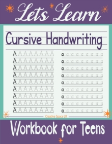 Image for Let's Learn Cursive Handwriting Workbook for Teens